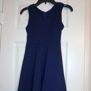 Speechless Navy, sleeveless formal dress. size 7